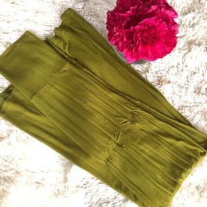 Olive Green Maxi Skirt